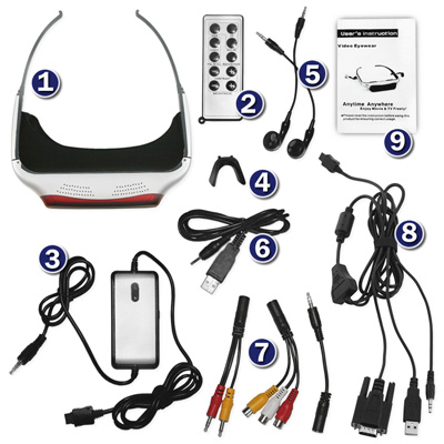 ������������ ���������� Video Eyewear EVG920D