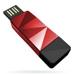 USB ����-���� - A-Data N702 Red Ready Boost - 8Gb