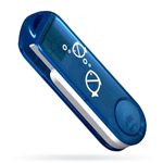 USB ����-���� - PQI Traveling Disk i261 Blue - 1Gb